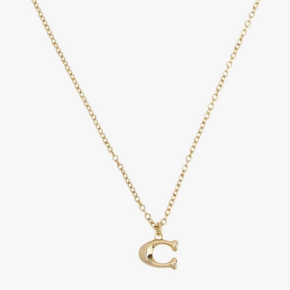 Coach gold necklace - Picture 2 of 4